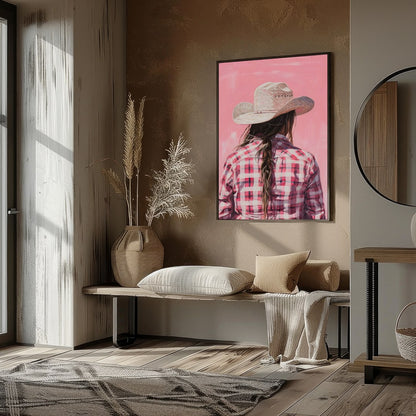 Immerse yourself in the rustic charm and rebellious spirit of the Wild West with this captivating for gallery