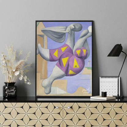 This iconic art print features Pablo Picasso’s “Bather with Beach Ball”, a captivating work from hi… for office