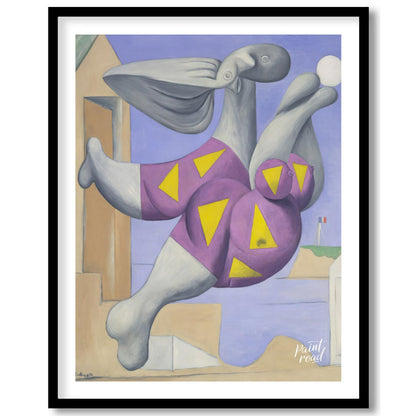 This iconic art print features Pablo Picasso’s “Bather with Beach Ball”, a captivating work from hi… for room