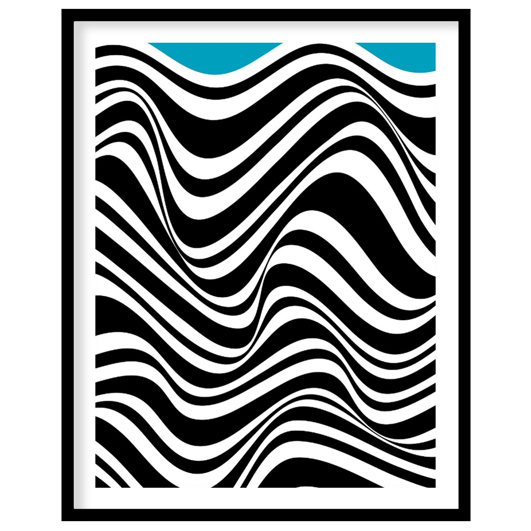 This captivating art print draws inspiration from the iconic Bauhaus movement, presenting a dynamic… for home