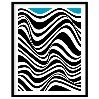 This captivating art print draws inspiration from the iconic Bauhaus movement, presenting a dynamic… for home