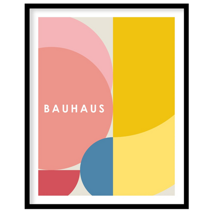 This vibrant digital poster, titled "Overlapping Geometric Shapes Poster," is a harmonious composit… for area