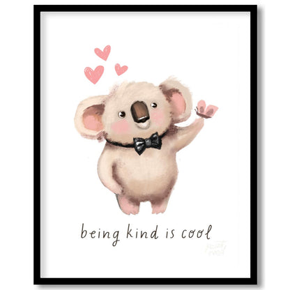 This heartwarming and adorable illustration features a fluffy koala, distinguished by its soft, lig… for sweet home