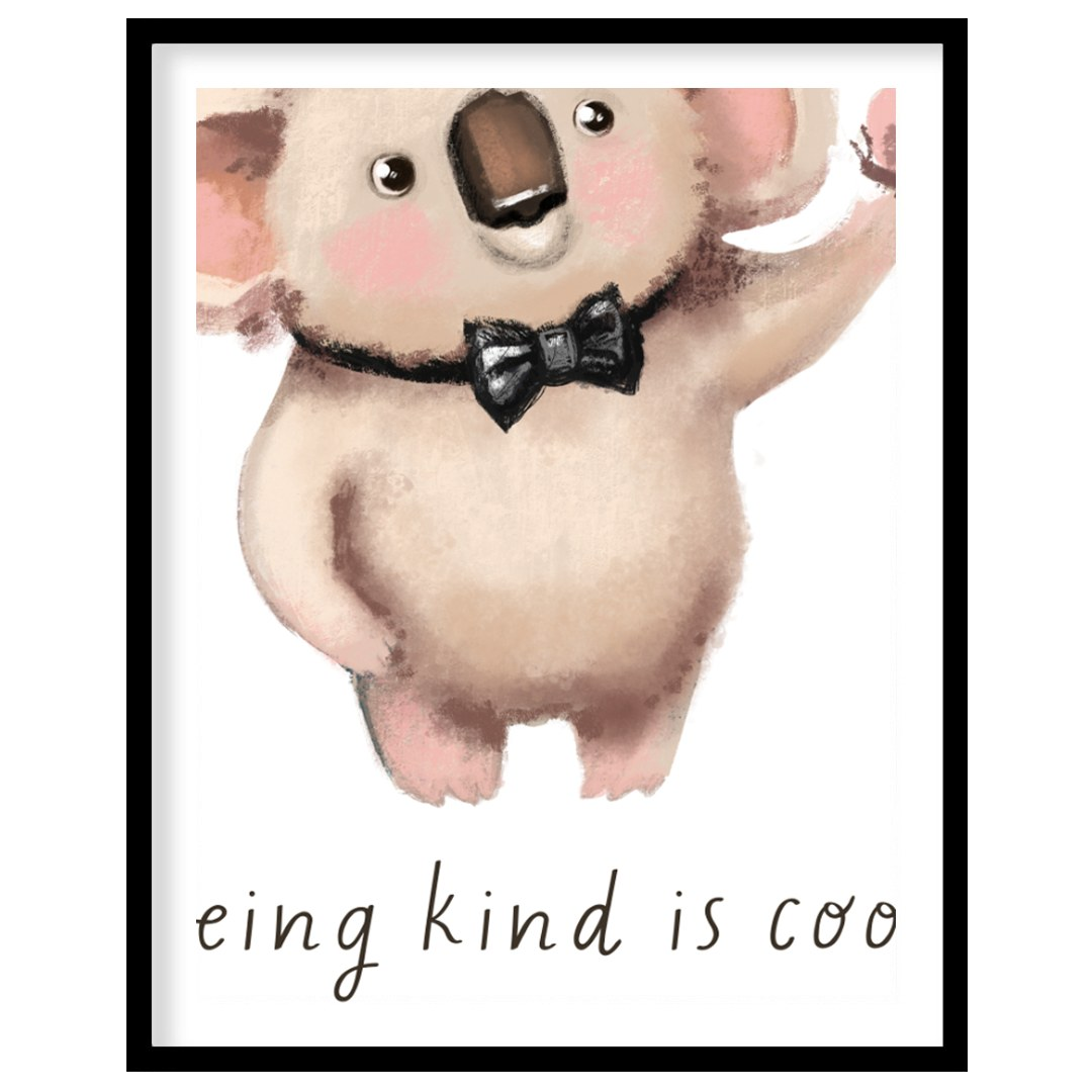 This heartwarming and adorable illustration features a fluffy koala, distinguished by its soft, lig… for sweet home