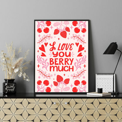 This charming digital illustration conveys a sweet message of affection with the phrase "I Love You… for office