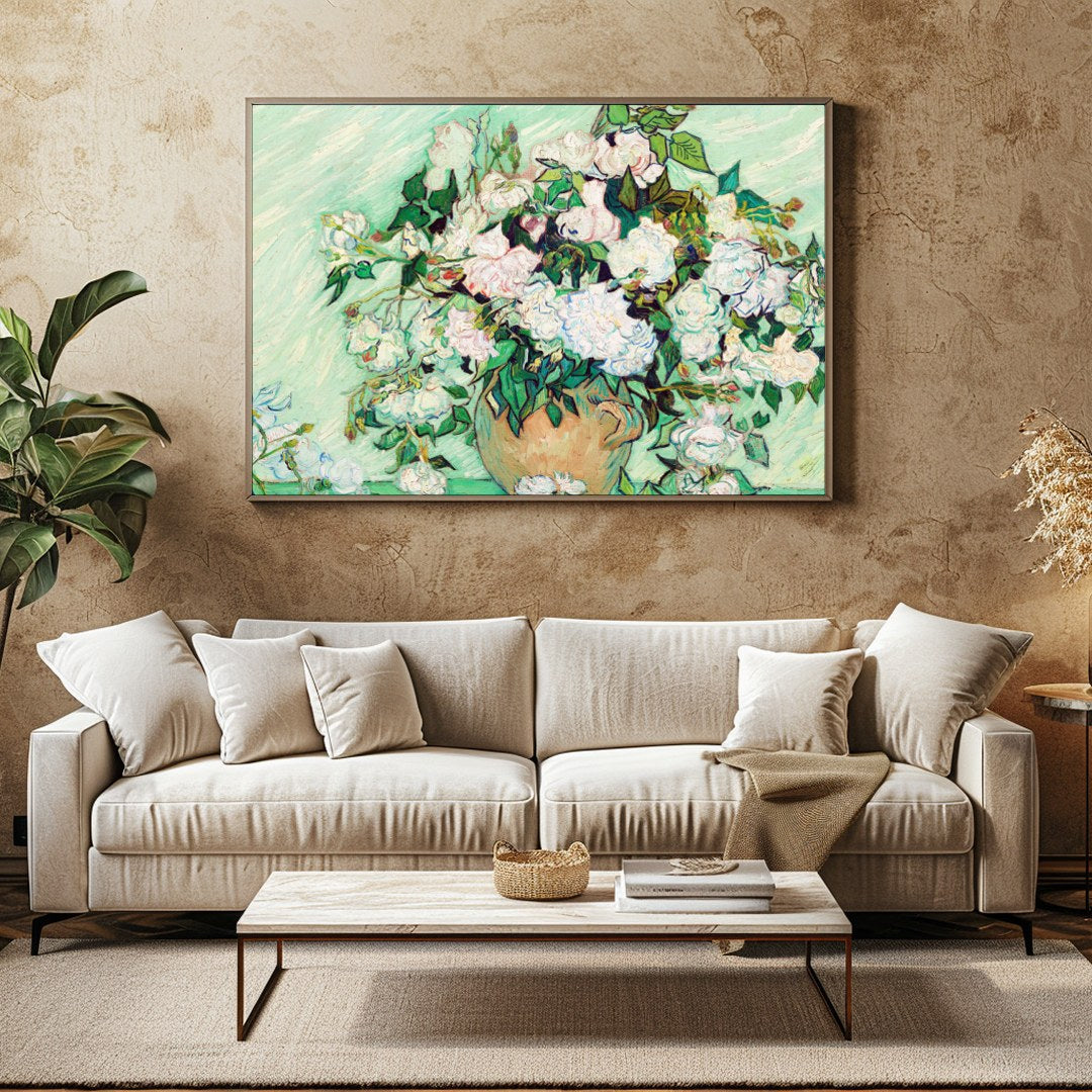 Experience the timeless beauty of this exquisite floral arrangement. Rich in texture and depth, for Family Room