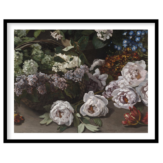 Immerse yourself in the timeless beauty of classic floral arrangements captured in this exquisite for decor