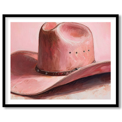 Infuse your space with the rustic charm and gentle grace of 'Blush Cowboy Elegance.' This for haven