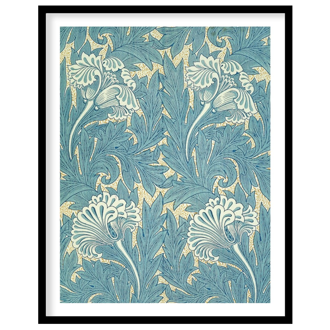 Elevate your space with the timeless elegance of Botanical Blue Flourish. This exquisite wall art for abode
