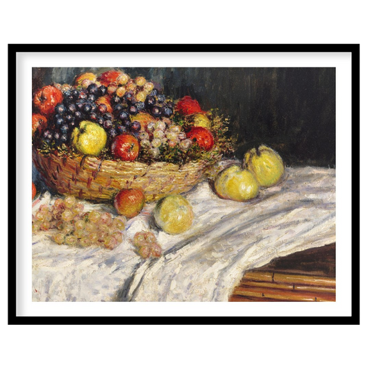 Experience the timeless charm of the 'Bountiful Harvest Still Life,' showcasing a vibrant array of for retreat