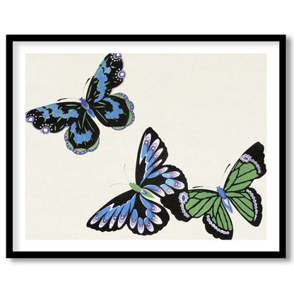 Delight in the whimsical elegance of this butterfly-themed artwork. With intricate detailing, this for haven