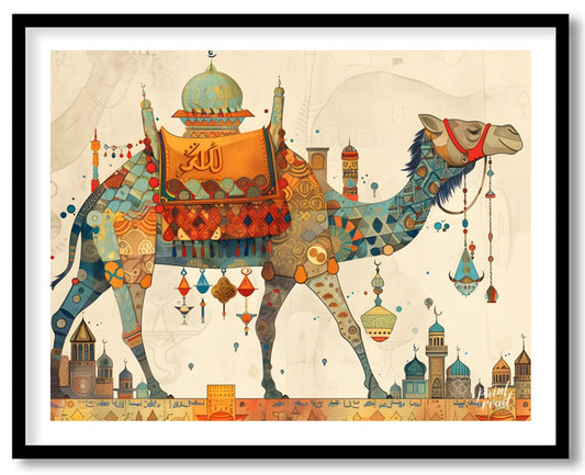 Caravan of Dreams Painting available online at Paint Road for only Caravan of Dreams showing Adventure Arabian and bedroom