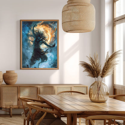 Immerse yourself in the mesmerizing energy of the cosmic dance captured in this stunning piece. for Extra Kitchen