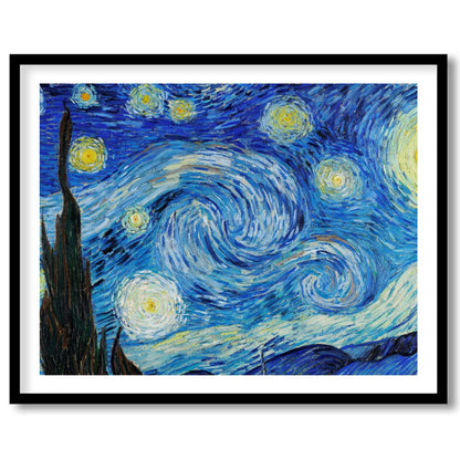 Experience the mesmerizing dance of stars with this captivating nightscape. The swirling patterns for space