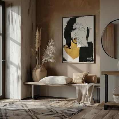 This elegant design features a hand delicately holding an open book, from which luminous celestial … for entryway