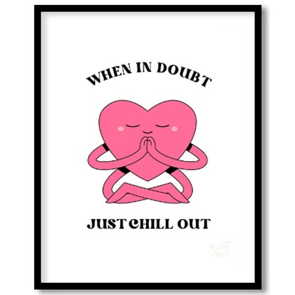 This charming digital illustration features a soft pink heart character, complete with two small ey… for area
