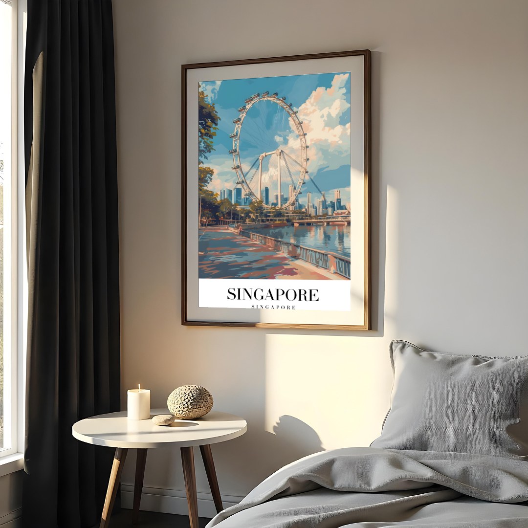 Capture the dynamic spirit of urban exploration with this stunning art piece, featuring a for Bedroom