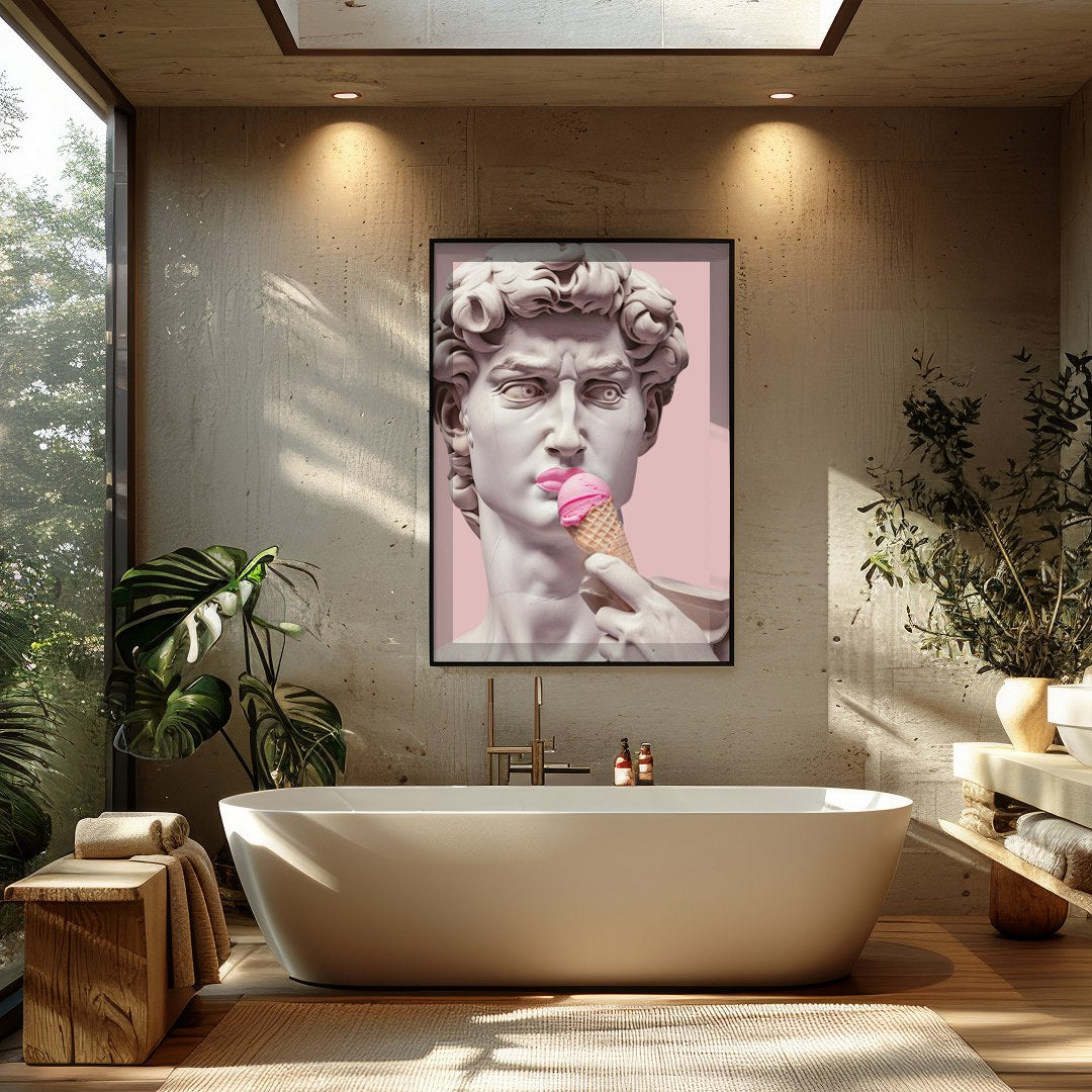 Infuse your space with a touch of whimsy and classic elegance. This captivating piece features a for Bathroom
