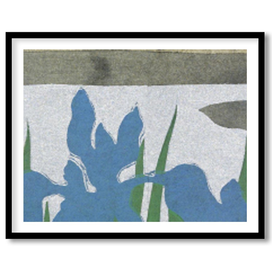 Immerse yourself in the tranquil beauty of nature with this exquisite wall art, depicting a serene for living-space