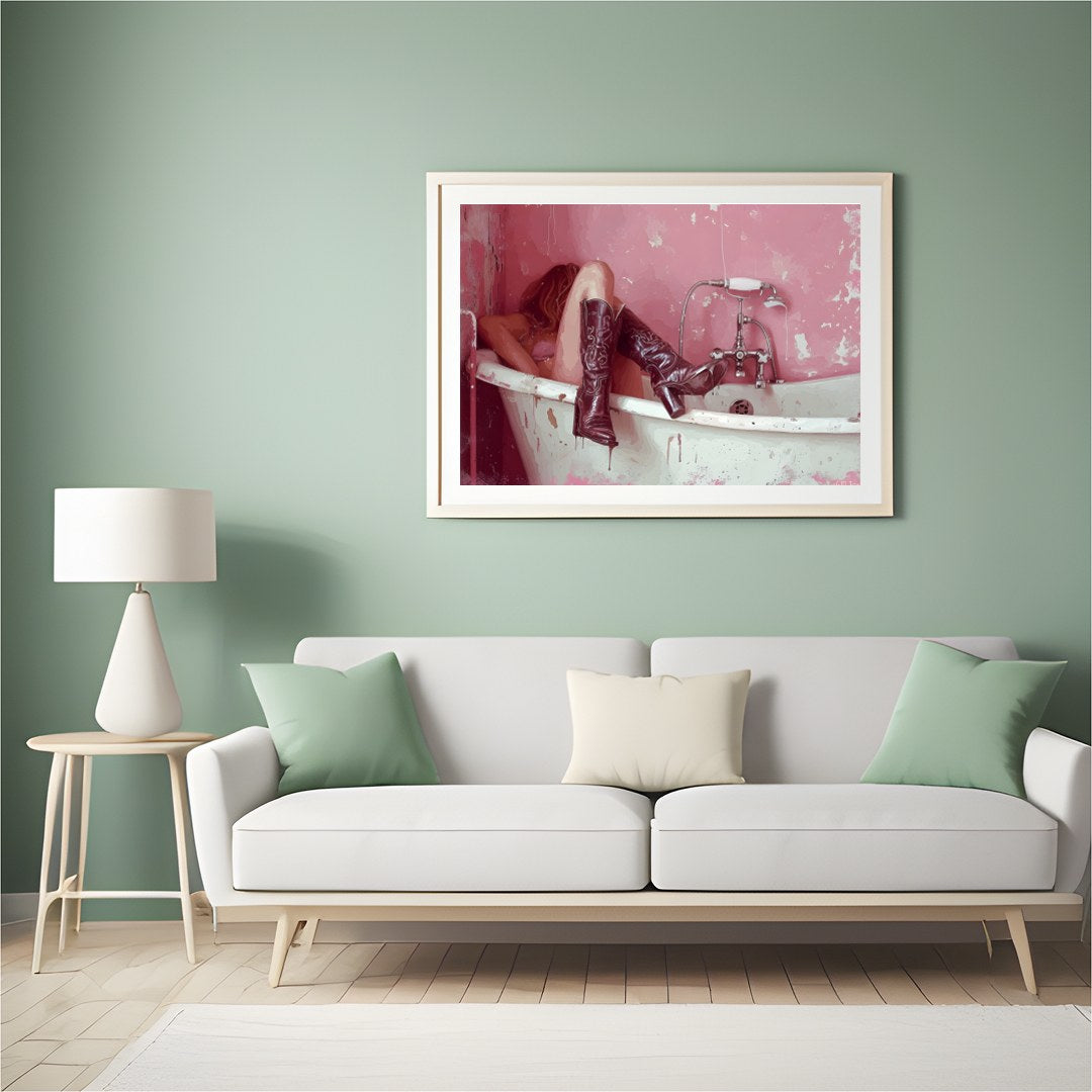 Immerse yourself in the intriguing world captured in this bold and thought-provoking piece. The for Hall