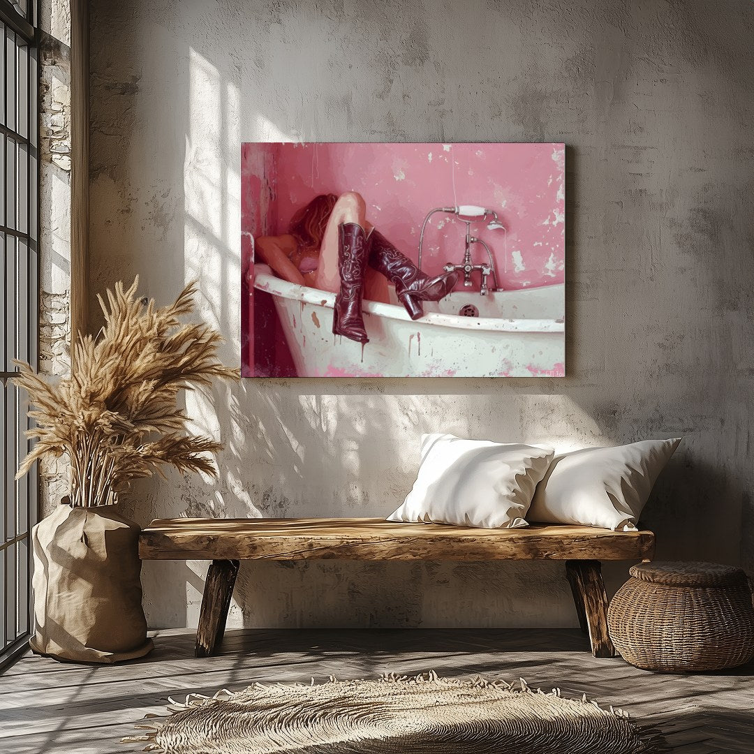 Immerse yourself in the intriguing world captured in this bold and thought-provoking piece. The for Veranda