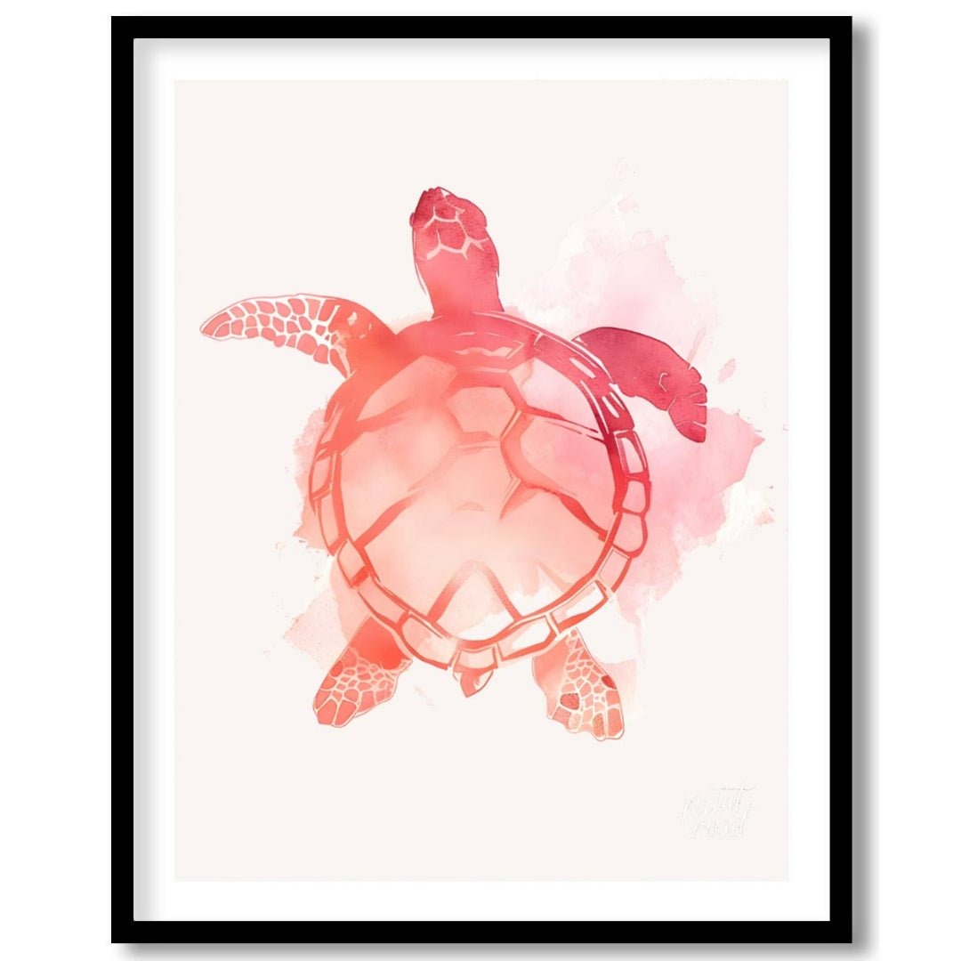 Coral Turtle Painting at Coral Turtle buy online at Paint Road featuring animal art and beautiful