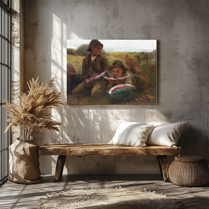 Experience the rustic charm of timeless summer days with this captivating artwork. The scene for Veranda