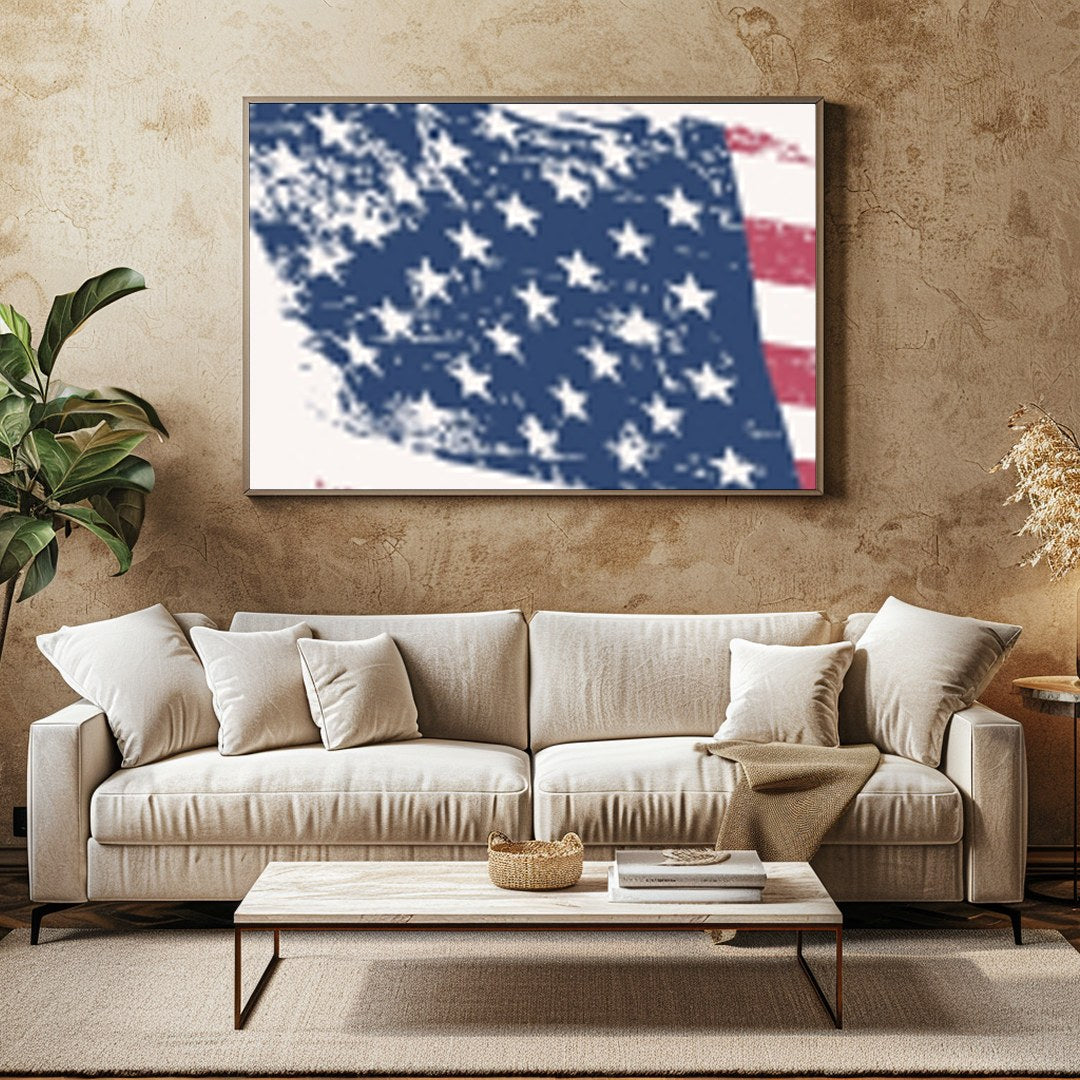 Embrace the pioneering spirit with this striking artwork, capturing the essence of the Wild West in for Family Room