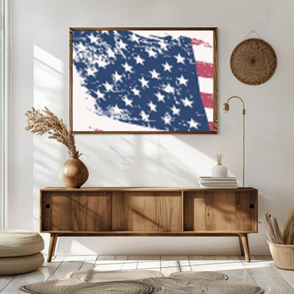 Embrace the pioneering spirit with this striking artwork, capturing the essence of the Wild West in for Sitting Area