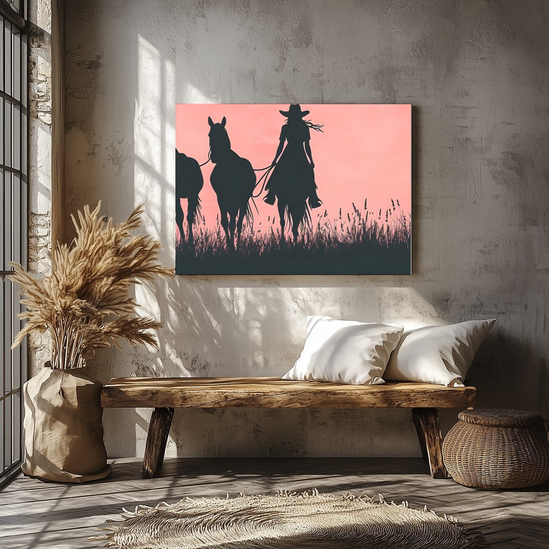 Immerse yourself in the tranquil beauty of the open plains with this stunning wall art. Featuring for Veranda