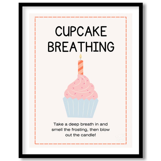 This cheerful and practical poster is designed to teach a calming breathing exercise for children. … for house