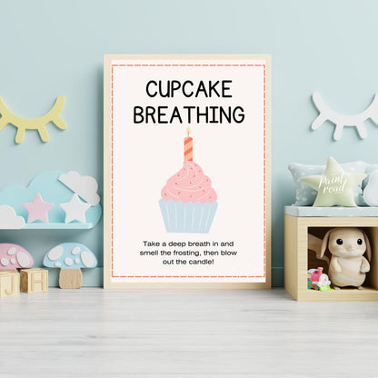 This cheerful and practical poster is designed to teach a calming breathing exercise for children. … for nursery