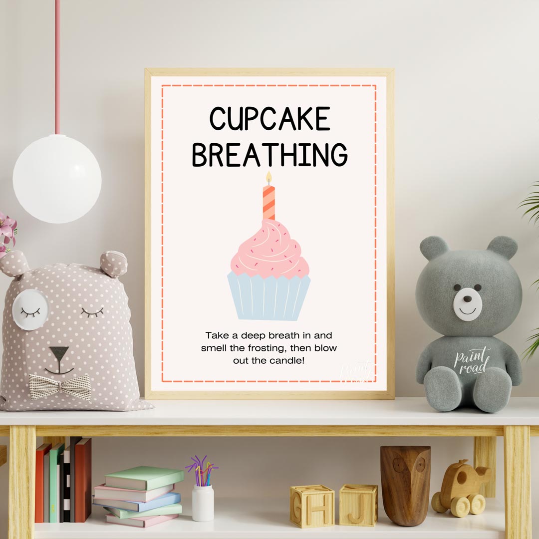 This cheerful and practical poster is designed to teach a calming breathing exercise for children. … for nursery
