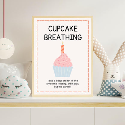 This cheerful and practical poster is designed to teach a calming breathing exercise for children. … for nursery