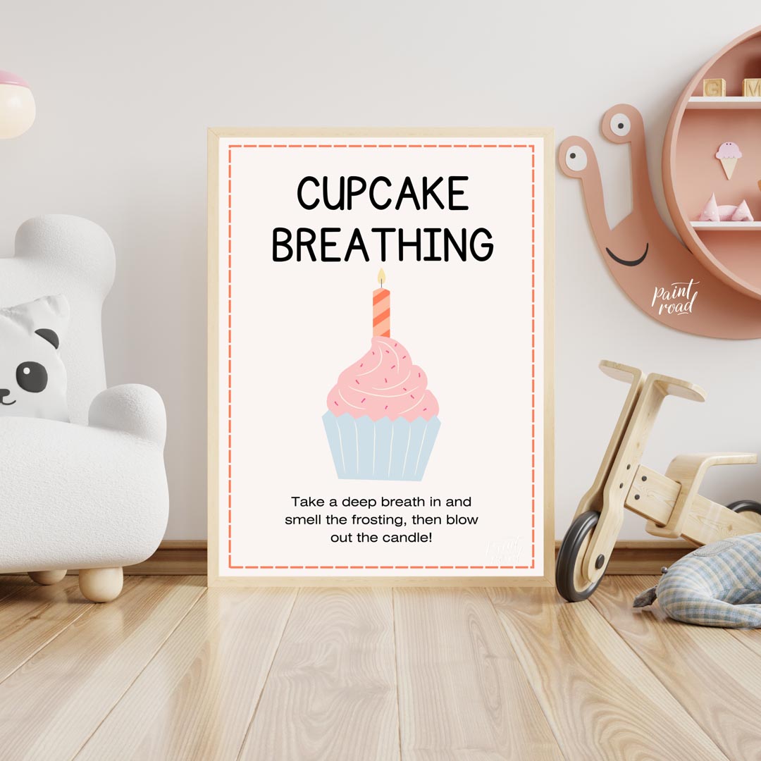 This cheerful and practical poster is designed to teach a calming breathing exercise for children. … for nursery