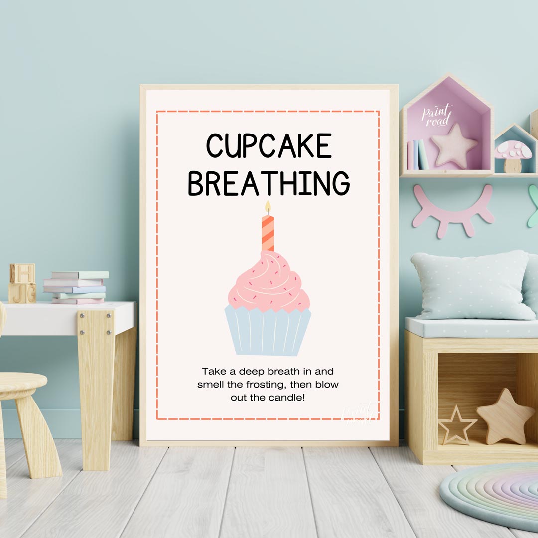 This cheerful and practical poster is designed to teach a calming breathing exercise for children. … for nursery