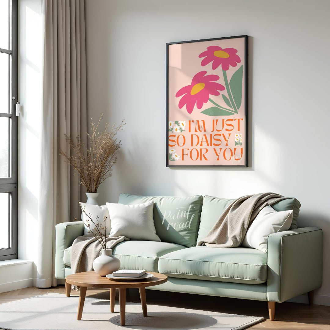 Daisy Love Painting available online at Paintroad showing affection bloom and bright