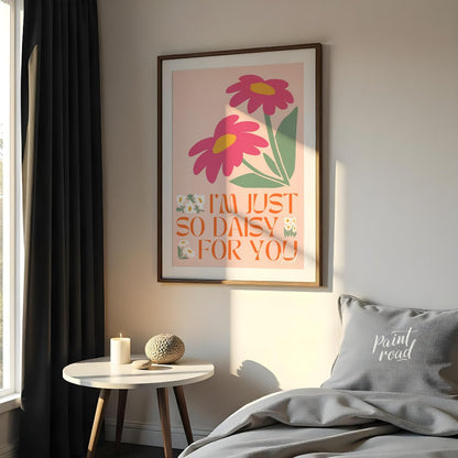 Daisy Love Painting available online at Paintroad showing affection bloom and bright