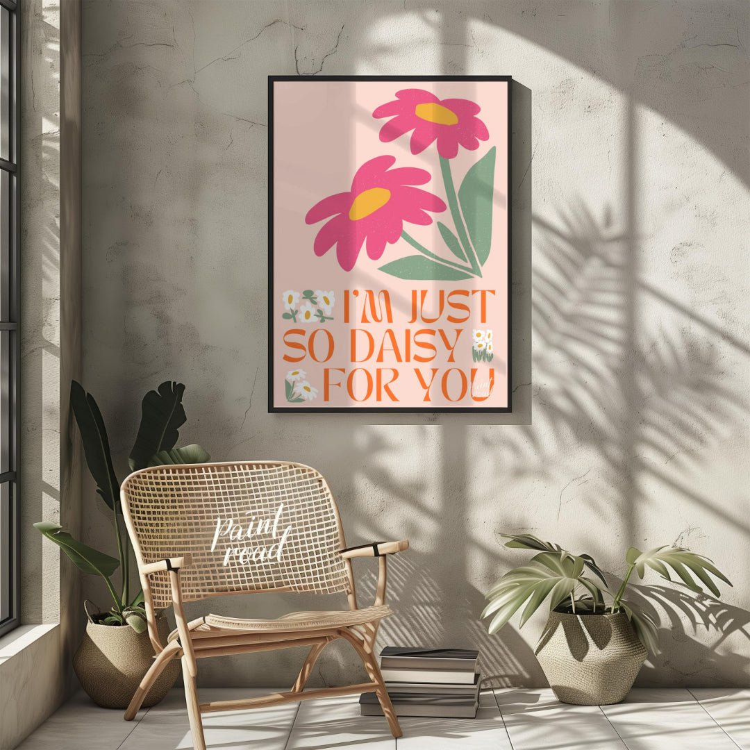 Daisy Love Painting available online at Paintroad showing affection bloom and bright