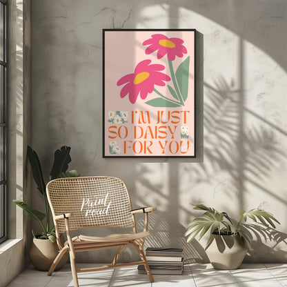 Daisy Love Painting available online at Paintroad showing affection bloom and bright