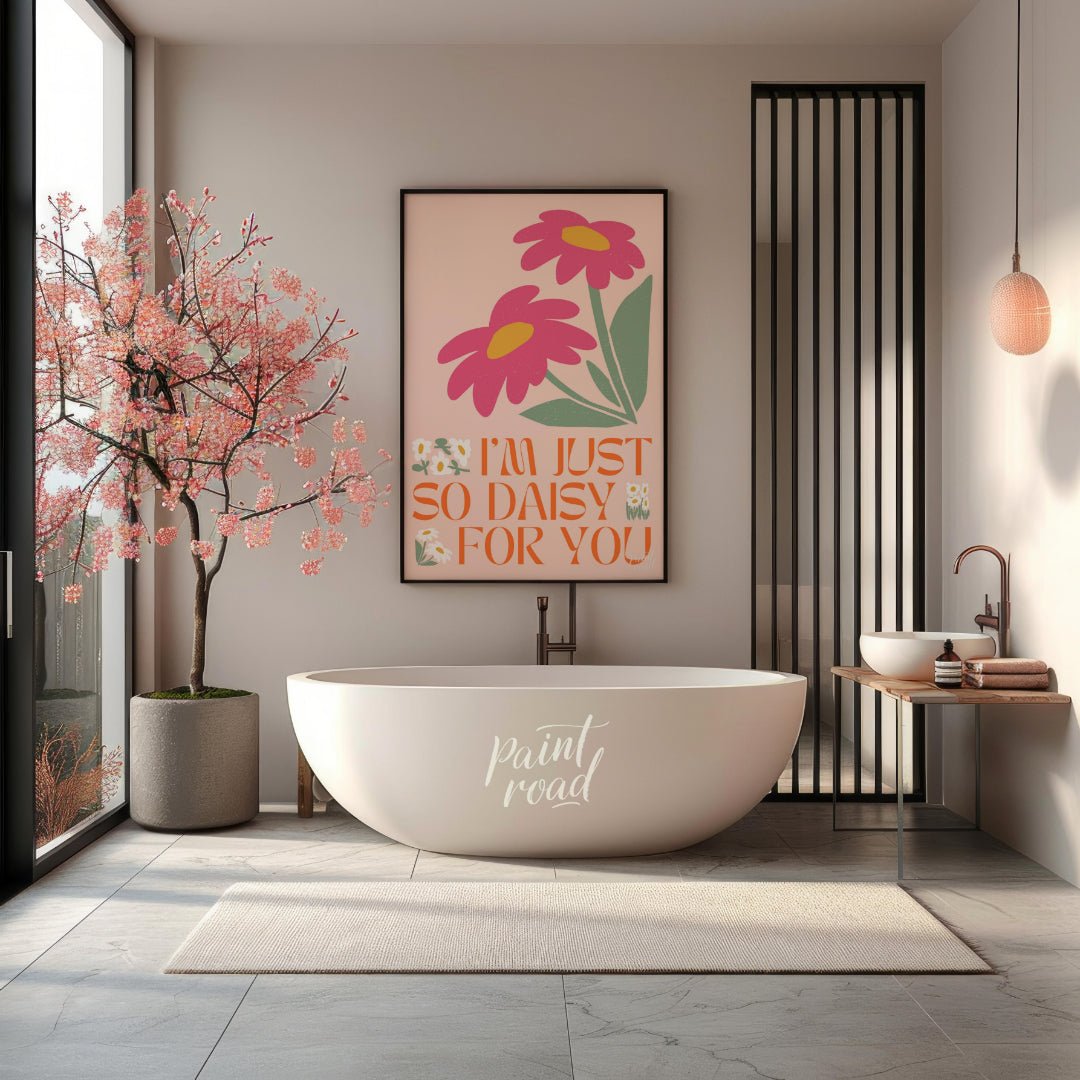 Daisy Love Painting available online at Paintroad showing affection bloom and bright