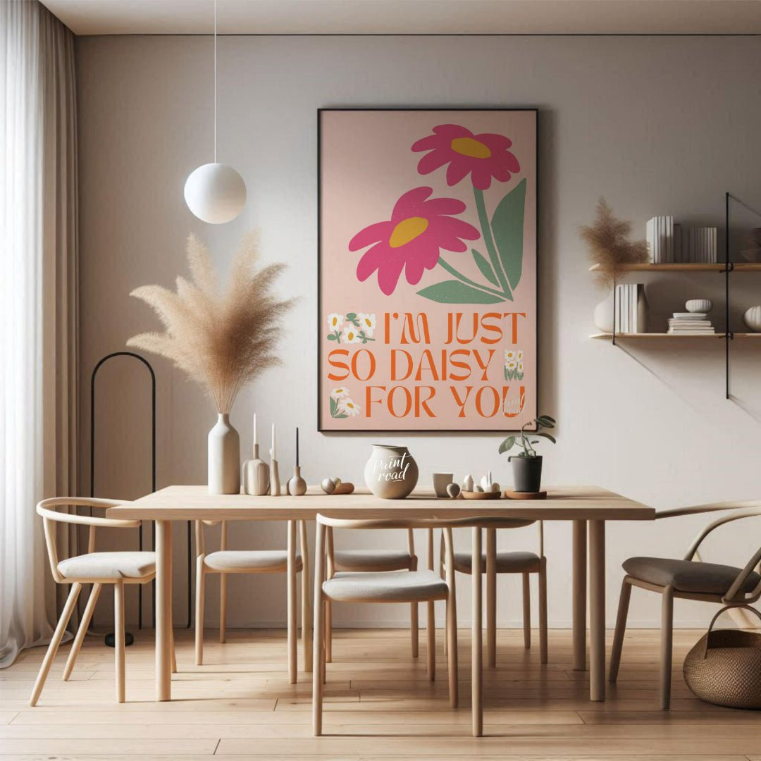 Daisy Love Painting available online at Paintroad showing affection bloom and bright