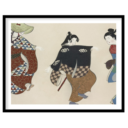 Immerse yourself in the graceful movements of this exquisite wall art, featuring elegantly adorned for haven
