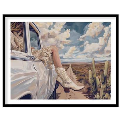 Immerse yourself in the tranquility of the open road with this captivating piece of art. Featuring for kitchen