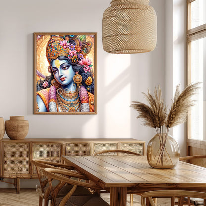 Immerse yourself in the mystical allure of this intricately detailed artwork featuring a vibrant for Extra Kitchen