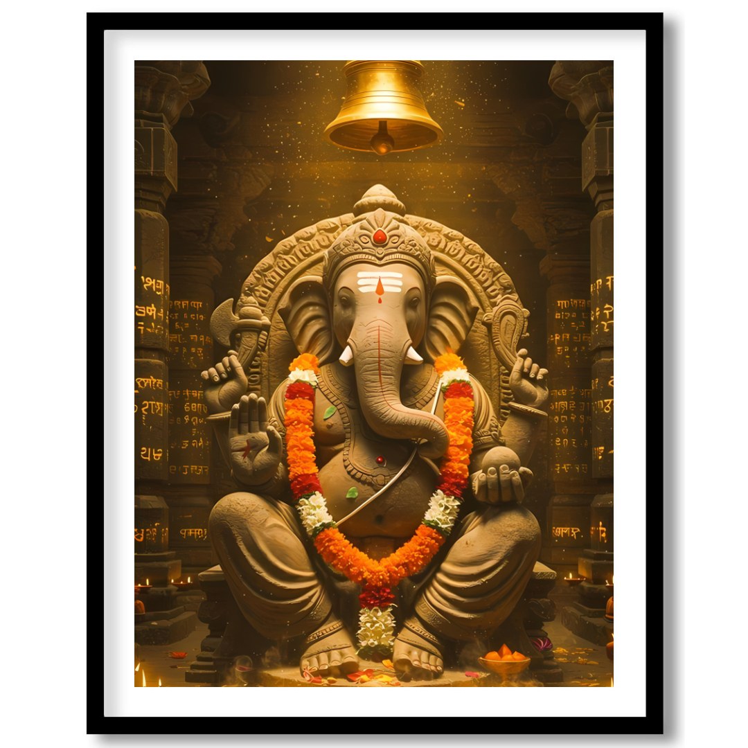 Immerse yourself in the tranquility of spirituality with this exquisite artwork depicting Lord for retreat