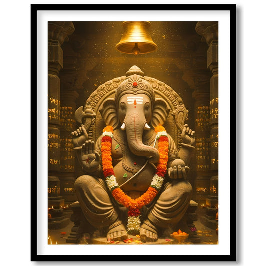 Immerse yourself in the tranquility of spirituality with this exquisite artwork depicting Lord for retreat