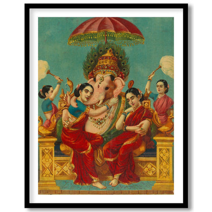 Immerse yourself in the captivating serenity of this traditional Indian art piece. The vibrant for studio