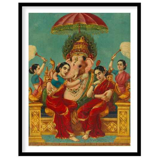 Immerse yourself in the captivating serenity of this traditional Indian art piece. The vibrant for studio