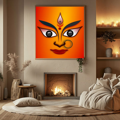 Experience the powerful allure of 'Divine Gaze,' a captivating piece that embodies the essence of for Hall